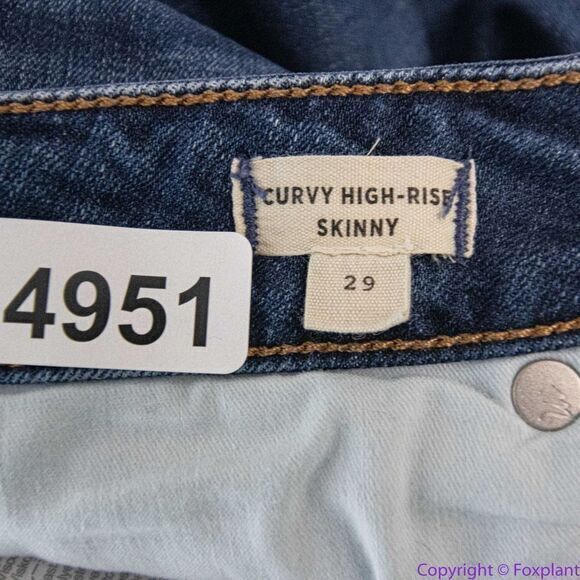 NEW Madewell Curvy High-Rise Skinny‎ Jeans in Coronet Wash, 29 - Picture 12 of 14
